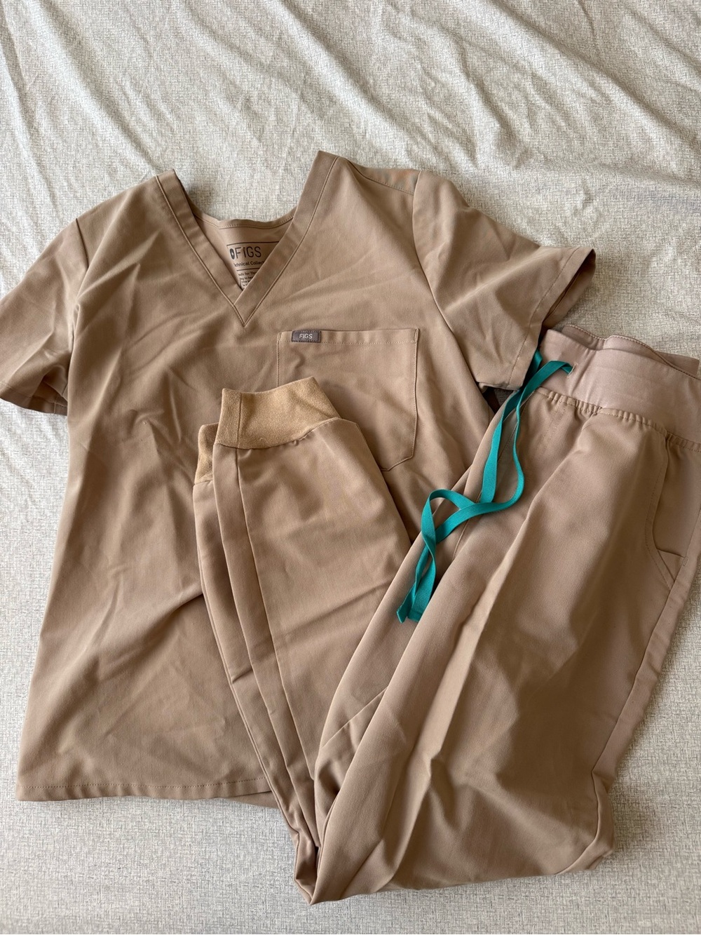 Figs Technical Collection high waisted Zamora jogger and Catarina scrub top